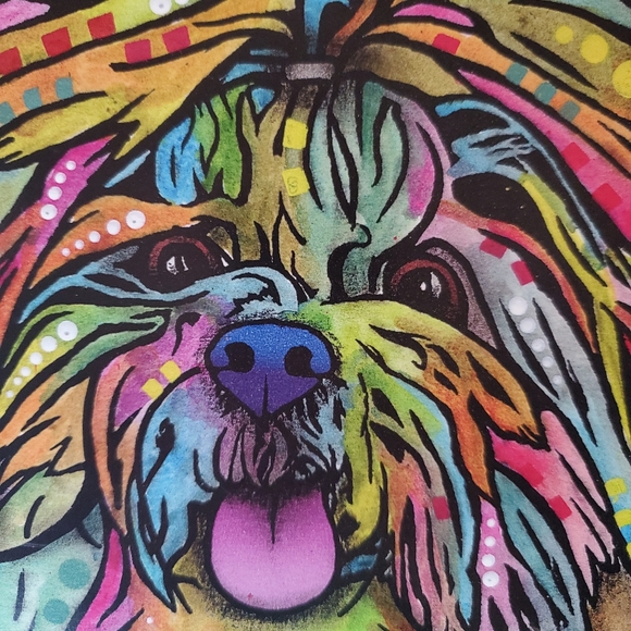 Shihtzu Love Graphic Art print on pressed wood  11.5x9 from Natural Life - Picture 2 of 5